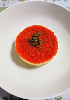 簡単おつまみ！魚卵とディルのポテトサラダ-レシピのメイン写真