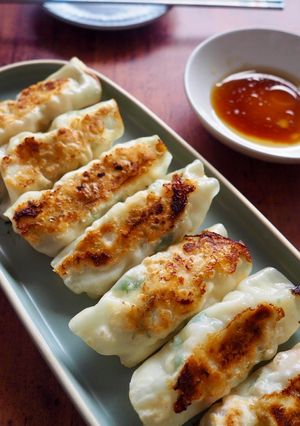 【大葉入り】エビとはんぺんの棒餃子-レシピのメイン写真