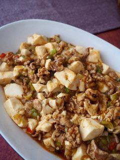 お肉ごろごろ豚こま肉の麻婆豆腐-レシピのメイン写真