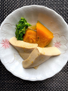カボチャと高野豆腐の煮物 花椒風味-レシピのメイン写真