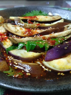 茄子と大葉の豆板醤漬け-レシピのメイン写真