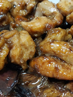 鶏もも肉と茄子の照り焼き煮-レシピのメイン写真