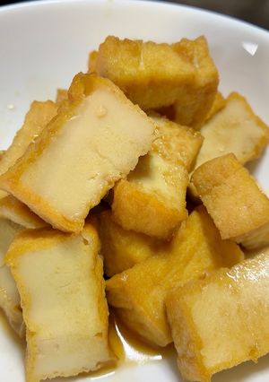 子供が喜ぶ甘辛味！簡単★厚揚げの煮物-レシピのメイン写真