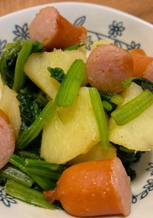 ほくほく♡ジャーマンポテトコンソメ味-レシピのメイン写真
