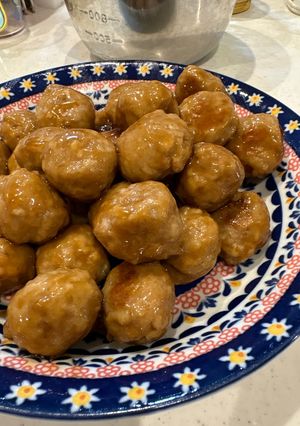 業務スーパーの肉だんごでミートボール-レシピのメイン写真