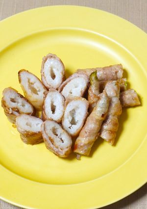 パパッと肉巻ききりたんぽとアスパラガス♪-レシピのメイン写真