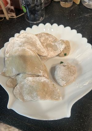 意地！蕎麦粉大豆粉他の餃子の皮-レシピのメイン写真