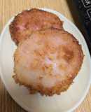 卵不要！揚げ焼きでサクサクチーズハムカツ