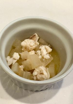 圧力鍋⭐︎離乳食完了期⭐︎やわらかぶり大根-レシピのメイン写真