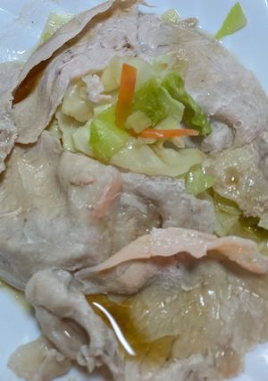 白だしのレンチン蒸し並べるだけ。-レシピのメイン写真