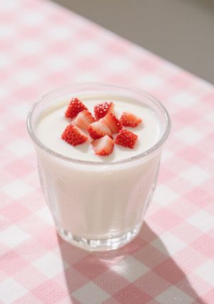 ストロベリーヨーグルト-レシピのメイン写真