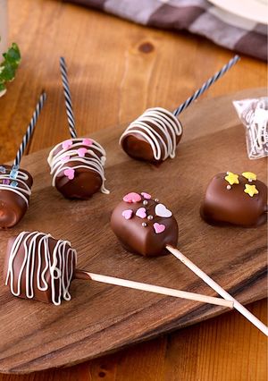 バレンタインに♡チョコマシュマロ-レシピのメイン写真