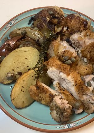 鶏もも肉とニンニクのロースト-レシピのメイン写真