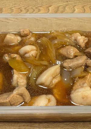 豚ももブロックの甘酢しょうゆ煮-レシピのメイン写真