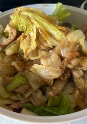 ホルモンで作る回鍋肉-レシピのメイン写真