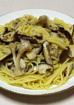 塩麹で旨味アップ♪ワンパンきのこパスタ-レシピのメイン写真
