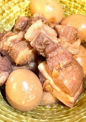 豚バラ肉と玉子のナンプラー煮込み-レシピのメイン写真