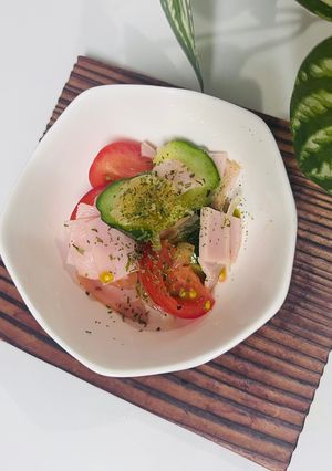トマトときゅうりのマリネ-レシピのメイン写真