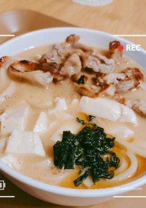 なんちゃって味噌煮込みうどん-レシピのメイン写真