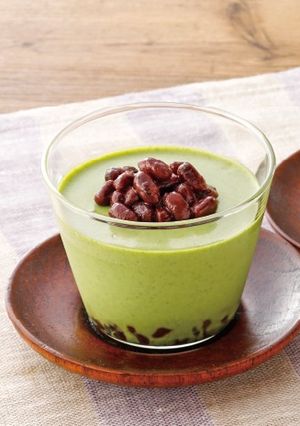 あずき抹茶プリン-レシピのメイン写真