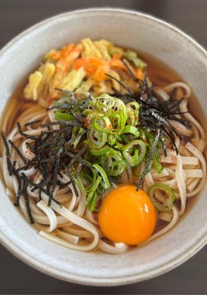 かき揚げうどん-レシピのメイン写真