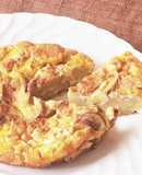 簡単ランチ♪さつま芋のスペイン風オムレツ