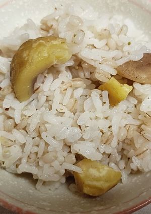 栗ご飯-レシピのメイン写真