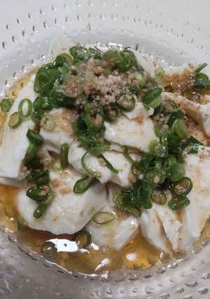 ゴマ塩豆腐♪胡麻油好き集まれ～♡-レシピのメイン写真