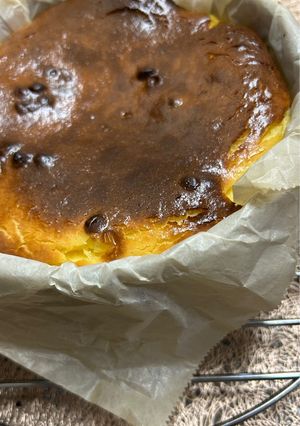 とうもろこしのバスクチーズケーキ-レシピのメイン写真
