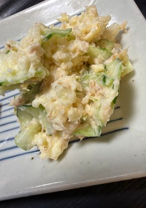 シーチキンの和風ポテトサラダ-レシピのメイン写真