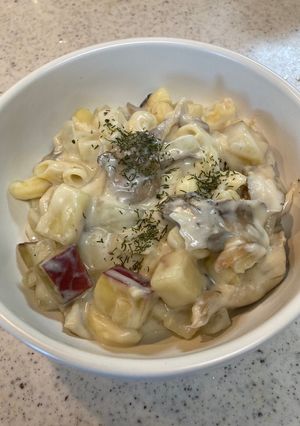 焼かない簡単、秋のきのこグラタン-レシピのメイン写真