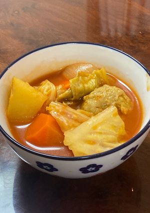 トマトジュースで簡単◎トマトポトフ-レシピのメイン写真
