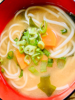 そうめんがいきる格うまみそ汁(海部小)-レシピのメイン写真
