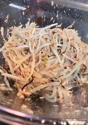 もやしツナ塩昆布レンチン-レシピのメイン写真