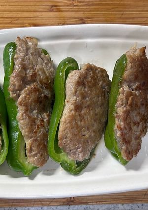 えのき茸たっぷりピーマンの肉詰め-レシピのメイン写真