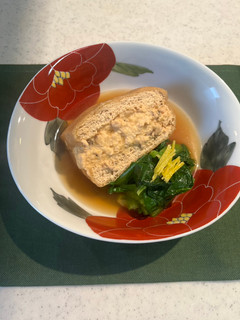 栃尾油揚げの肉詰め煮-レシピのメイン写真