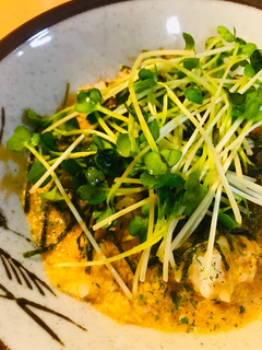 むぎごはん●やまかけカイワレごはん-レシピのメイン写真