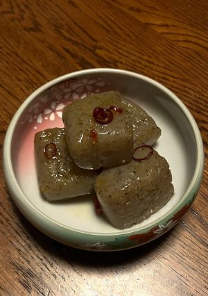 ピリ辛こんにゃく-レシピのメイン写真