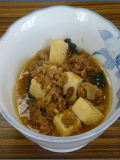 まんばの麻婆あんかけ-レシピのメイン写真