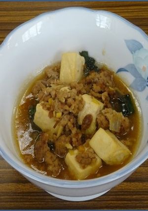 まんばの麻婆あんかけ-レシピのメイン写真