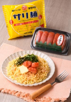 サリ麵明太マヨパスタ-レシピのメイン写真