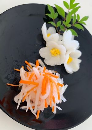 「減らソルト」紅白なます-レシピのメイン写真