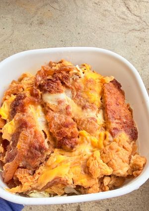 残りとんかつで♡簡単カツ丼-レシピのメイン写真