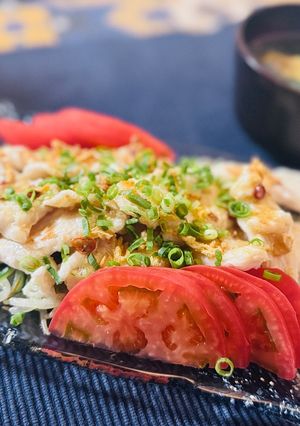 水晶鶏と胡瓜もやしのエスニック冷菜-レシピのメイン写真