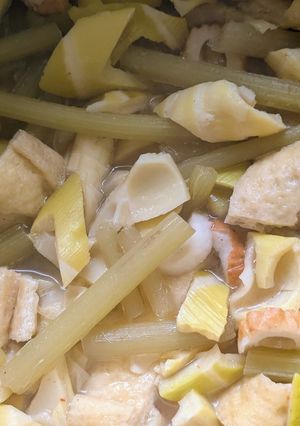 破竹と蕗の煮物-レシピのメイン写真