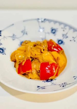【減塩】チキンパプリカーシュ-レシピのメイン写真