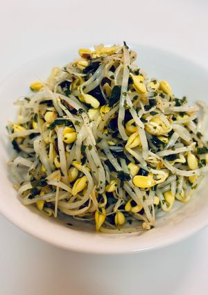 【簡単過ぎ】豆もやしナムル-レシピのメイン写真