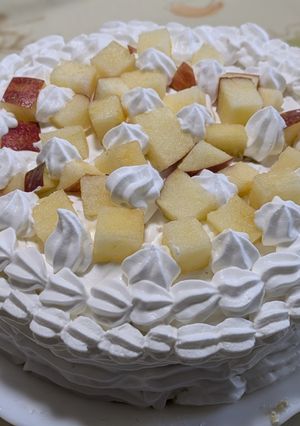 りんごのホールケーキ-レシピのメイン写真