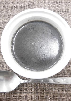 ♦栄養満点デザート♦黒ごま豆乳プリン-レシピのメイン写真