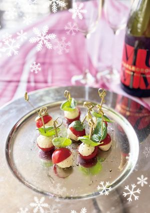 ピンチョス・カプレーゼ-レシピのメイン写真